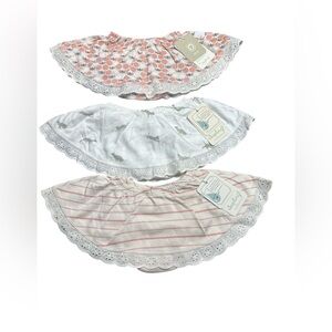3 pieces skirt bloomers by Sapling 100% organic cotton